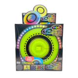 RGB Glow in the Dark Light-Up Flying Disc - 6 Pieces Per Display 25813