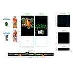 Glow-in-Dark Lighter Case - 12 Pieces Per Retail Ready Display 25834 SMOKEZILLA