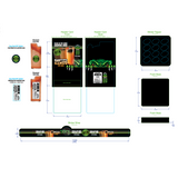 Glow-in-Dark Lighter Case - 12 Pieces Per Retail Ready Display 25834 SMOKEZILLA