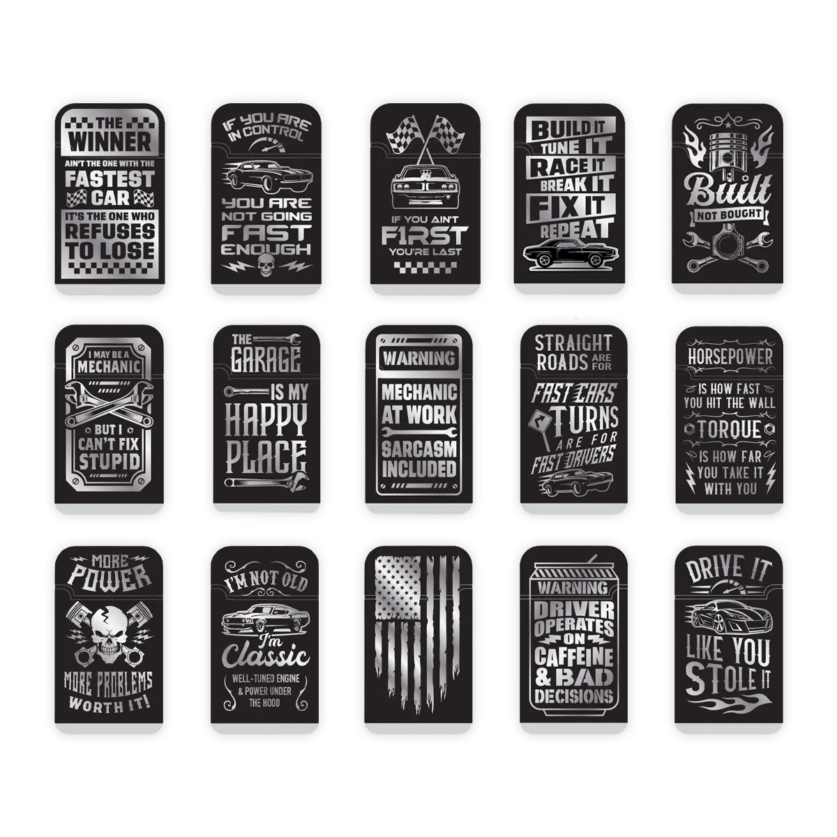 Big Bubba Dual Torch Foil Sticker Lighter - 15 Pieces Per Retail Ready Display 25837 SMOKEZILLA