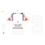 Silicone 22oz Super Cups - 6 Pieces Per Retail Ready Display 25980 ROUGHNECK