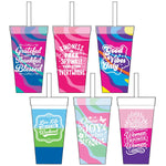 Silicone 22oz Super Cups - 6 Pieces Per Retail Ready Display 25980 ROUGHNECK