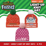 North Pole Fuzzies Yeti Gift Assortment Floor Display - 60 Pieces Per Retail Ready Display 88612 NOVELTY INC