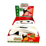 Christmas LED Light Hat 6 Pieces Per Retail Ready Display 26111 KIPP BROTHERS