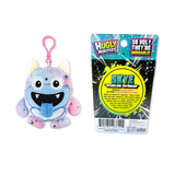 Hugly Monster Plush Keychain - 12 Pieces Per Retail Ready Display 26614