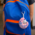 Moon Plush Keychain - 6 Pieces Per Retail Ready Display 26147 NOVELTY INC WHOLESALE