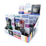 Coffee Cup Air Freshener - 12 Pieces Per Retail Ready Display 26233