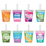 Sipz Silicone Cup Assortment Floor Display - 38 Pieces Per Retail Ready Display Kit 88622