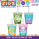 Sipz Silicone Cup Assortment Floor Display - 38 Pieces Per Retail Ready Display Kit 88622