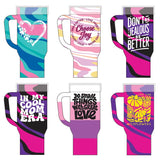 Sipz Silicone Cup Assortment Floor Display - 38 Pieces Per Retail Ready Display Kit 88622