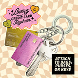 Love Credit Card Keychain - 12 Pieces Per Retail Ready Display 26276