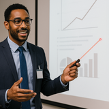 4-in-1 Laser Pointer Stylus Pen - 6 Pieces Per Retail Ready Display 26283