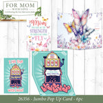 Mothers Day For Mom with Love Assortment Floor Display - 86 Pieces Per Retail Ready Display Kit 88624 NOVELTY INC