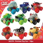 Fun Frenzy Toy Assortment Floor Display - 130 Pieces Per Retail Ready Display Kit 88625 NOVELTY INC