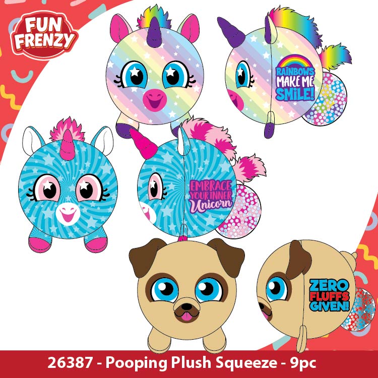 Fun Frenzy Toy Assortment Floor Display - 130 Pieces Per Retail Ready Display Kit 88625 NOVELTY INC