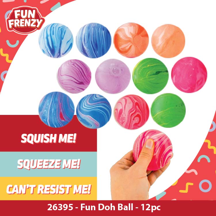 Fun Frenzy Toy Assortment Floor Display - 130 Pieces Per Retail Ready Display Kit 88625 NOVELTY INC