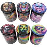 Full Print Butt Bucket Ashtray with LED Light - 6 Pieces Per Retail Ready Display 26430