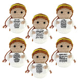 Emotional Support Keepsake Crochet Plush Angels - 6 Pieces Per Retail Ready Display 26440