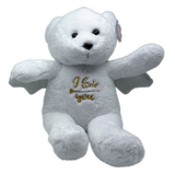 Emotional Support Angel Bear Plush Large - 4 Pieces Per Pack 26451
