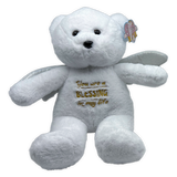 Emotional Support Angel Bear Plush Large - 4 Pieces Per Pack 26451