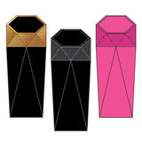 Mini Car Bling Trash Can Accessory - 6 Pieces Per Retail Ready Display 26470