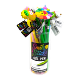 Bolígrafo de gel Smile Stick - 24 unidades por expositor 26472