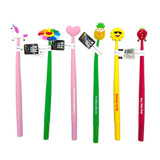 Bolígrafo de gel Smile Stick - 24 unidades por expositor 26472