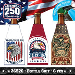 Patriotic USA 250 Floor Display - 78 Pieces Per Retail Ready Display Kit 88626 NOVELTY INC