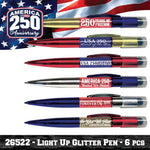 Patriotic USA 250 Floor Display - 78 Pieces Per Retail Ready Display Kit 88626 NOVELTY INC