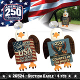 Patriotic USA 250 Floor Display - 78 Pieces Per Retail Ready Display Kit 88626 NOVELTY INC