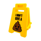 3D Standing Mood Caution Sign Assortment - 12 Pieces Per Retail Ready Display 26540