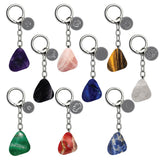 Llavero de Piedra Energética - 12 Piezas por Expositor Listo para la Venta 26561