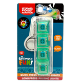 Keyboard Fidget Keychain - 6 Pieces Per Retail Ready Display 26562