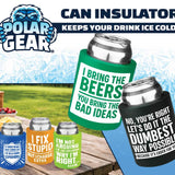 Neoprene Can and Bottle Cooler Assortment - 12 Pieces Per Retail Ready Display 26568