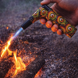 Encendedor Soplete de Zinc - 12 Piezas por Exhibidor Listo para Venta al Menudeo 25044