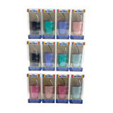 Vasos Mini Chupito de Acero Inoxidable Aislados de 2oz - 12 Piezas Por Expositor Listo para Venta al Por Menor 26626