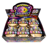 Fun Doh Squishy Mystery Dumpling Toy - 12 Pieces Per Retail Ready Display 26649