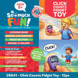 Click Countz Fidget Toy - 12 Pieces Per Retail Ready Display 26641