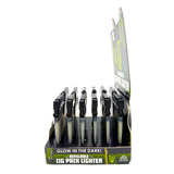 Glow in The Dark Cig Pack Lighter B - 12 Pieces Per Retail Ready Display 26650