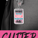 Glitter Shake Keychain - 12 Pieces Per Retail Ready Display 26664