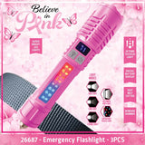 Believe in Pink Breast Cancer Awareness Hydration Impulse Assortment Floor Display - 75 Pieces Per Retail Ready Display Kit 88632