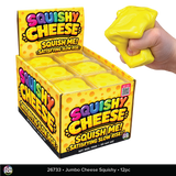 Fun Doh™ Slow Rise Foam Cheese Squishy - 12 Pieces Per Retail Ready Display 26733