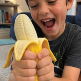 Fun Doh Banana Squishy - 6 Pieces Per Retail Ready Display 26774