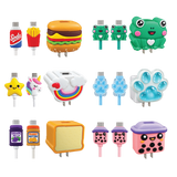 Power Pals 3ft Mood Charge Set with Designs - 6 Pieces Per Retail Ready Display 26775