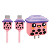 Power Pals 3ft Mood Charge Set with Designs - 6 Pieces Per Retail Ready Display 26775