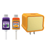 Power Pals 3ft Mood Charge Set with Designs - 6 Pieces Per Retail Ready Display 26775