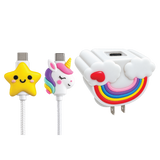 Power Pals 3ft Mood Charge Set with Designs - 6 Pieces Per Retail Ready Display 26775