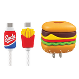 Power Pals 3ft Mood Charge Set with Designs - 6 Pieces Per Retail Ready Display 26775