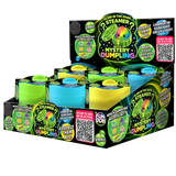 Fun Doh Squishy Glow-in-the-Dark Mystery Streamer Dumpling Toy - 12 Pieces Per Retail Ready Display 26787