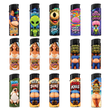 Fun Flicker Lighters - 12 Pieces Per Retail Ready Display 26789